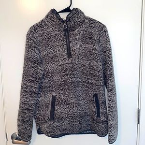 1/4 zip Sherpa jacket